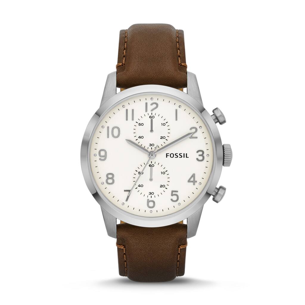 Fossil Men's FS4872 Townsman Analog Brown Watch