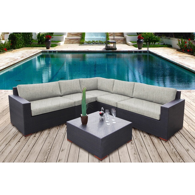 Andover 6 piece Sunbrella Oudoor Sectional Set