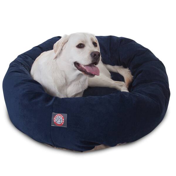 Majestic Pet Villa Bagel Dog Bed, Vintage