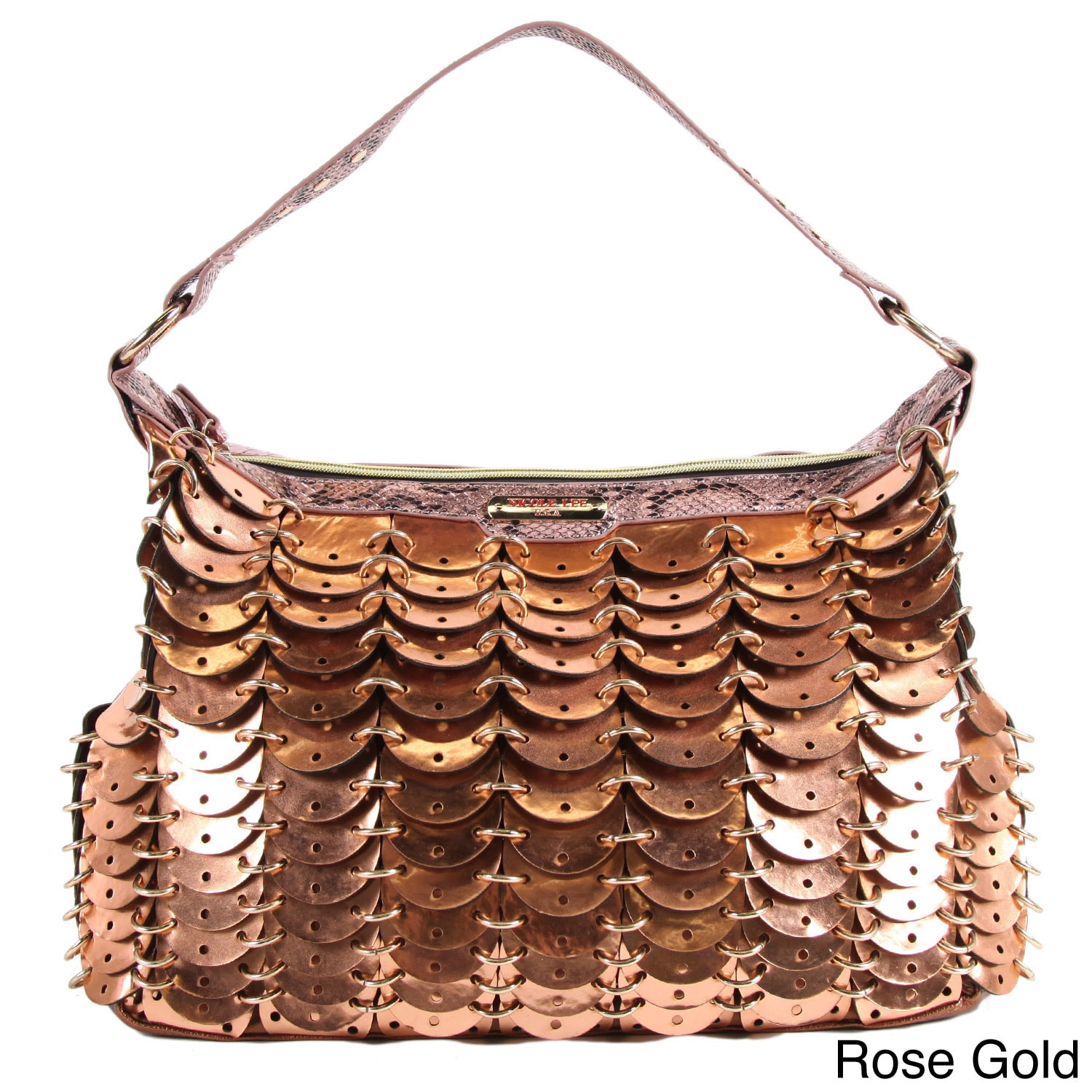 Nicole Lee Grechen Circular Chained Satchel Bag