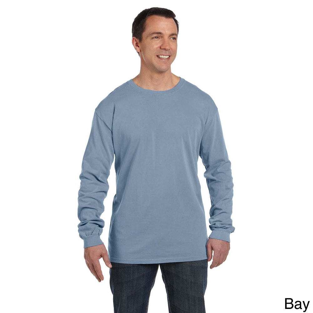 Mens Pre shrunk Cotton Ringspun Long Sleeve T shirt