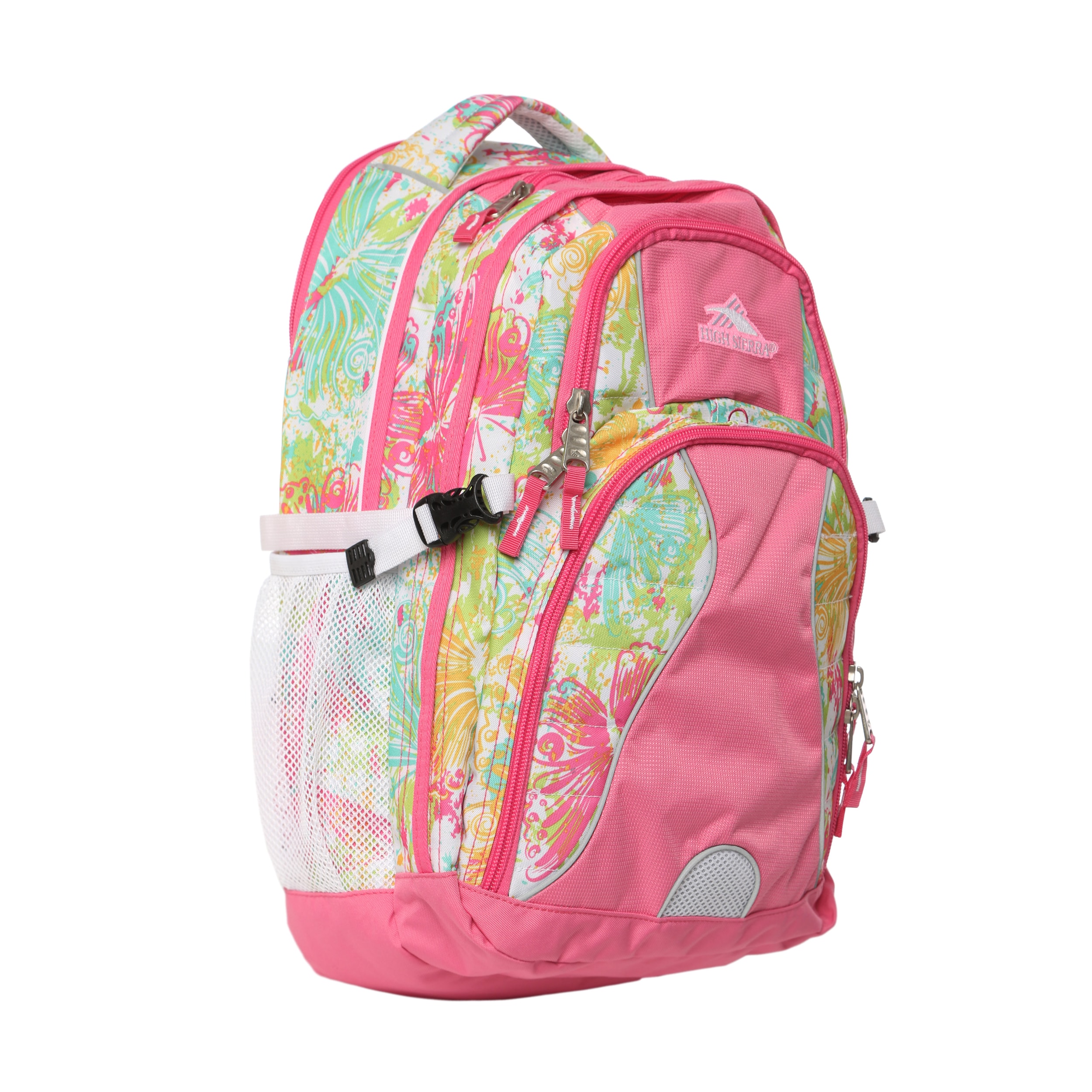 High Sierra Bright Flight Pink Swerve Daypack