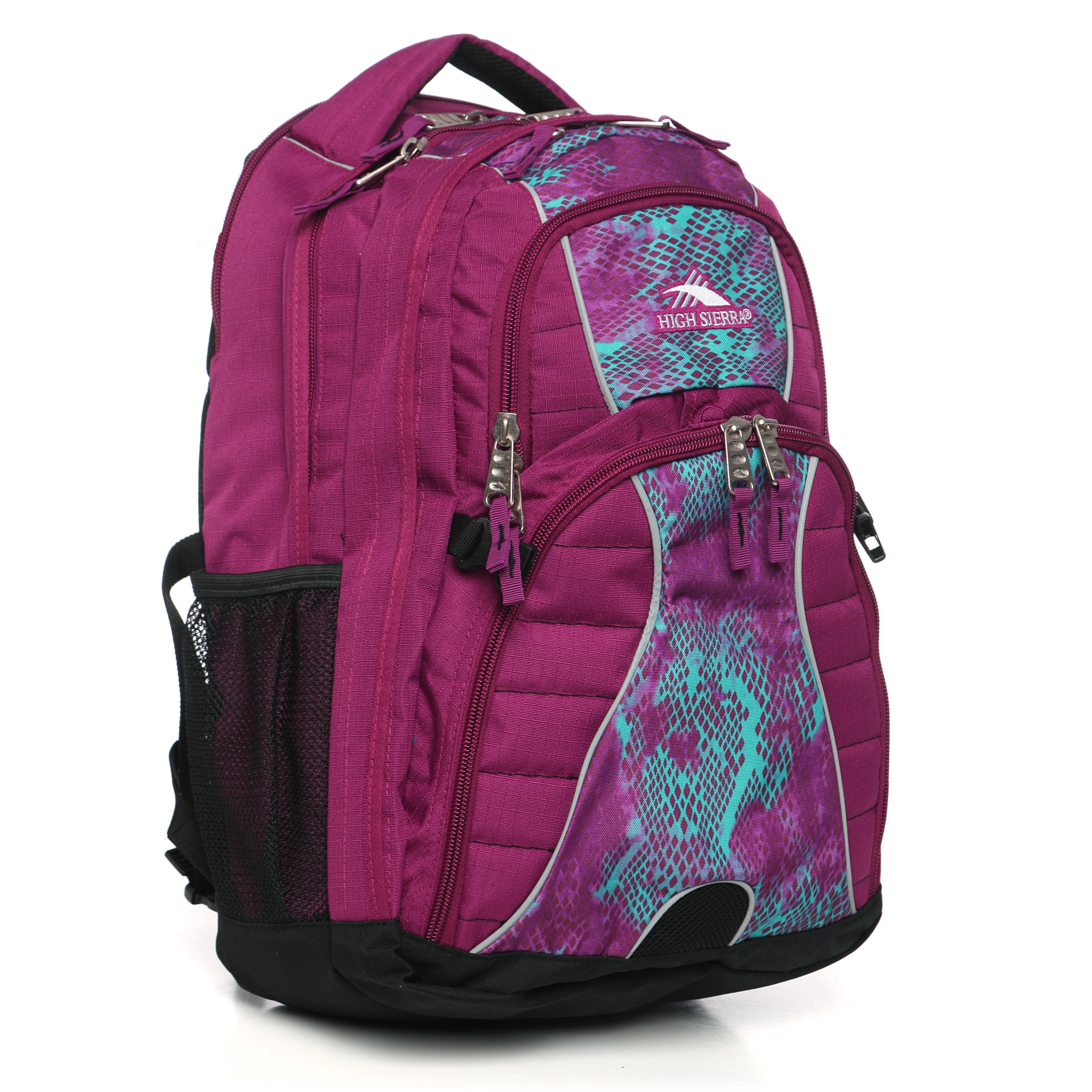 High Sierra Snake Dye Boysenberry Swerve Daypack