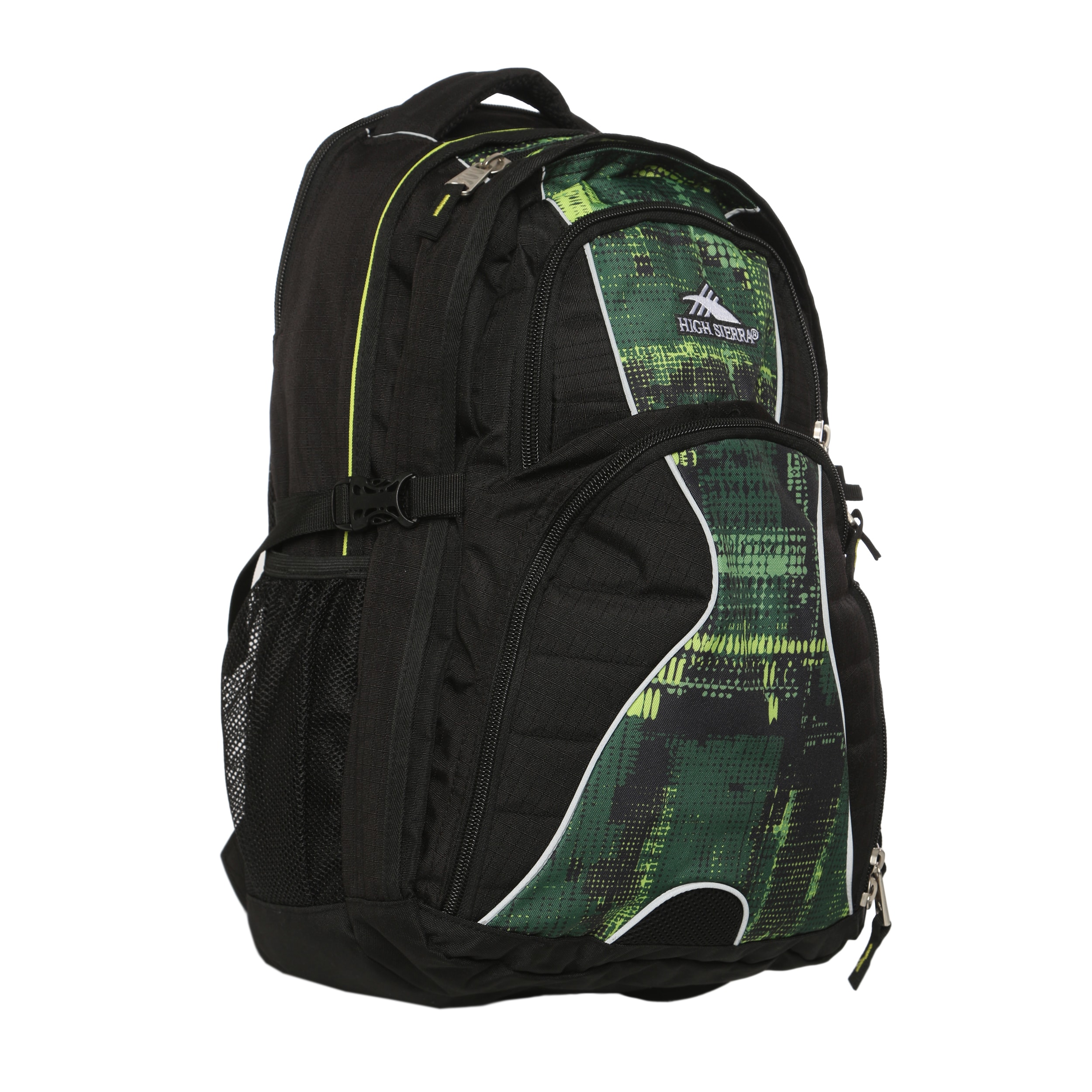 High Sierra Black/ Covert Swerve Daypack