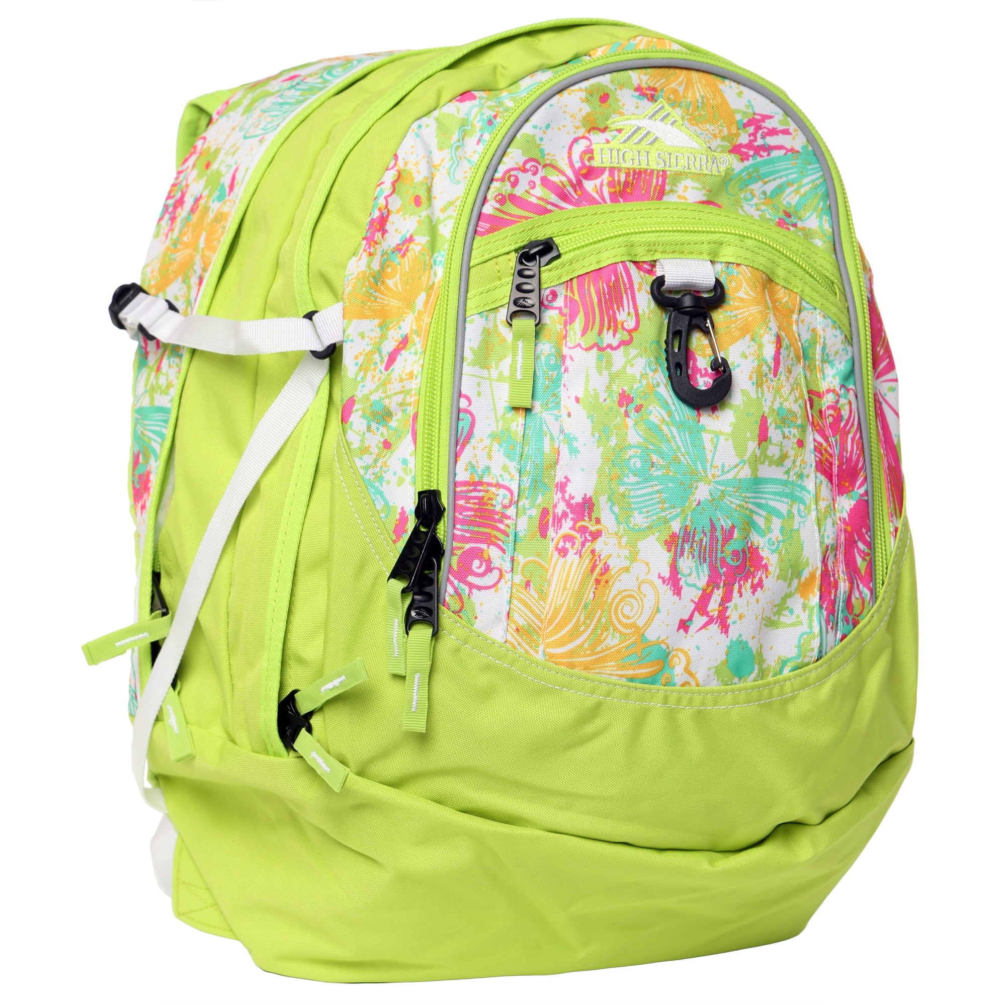 High Sierra Bright Flight Chartreuse Fatboy Backpack