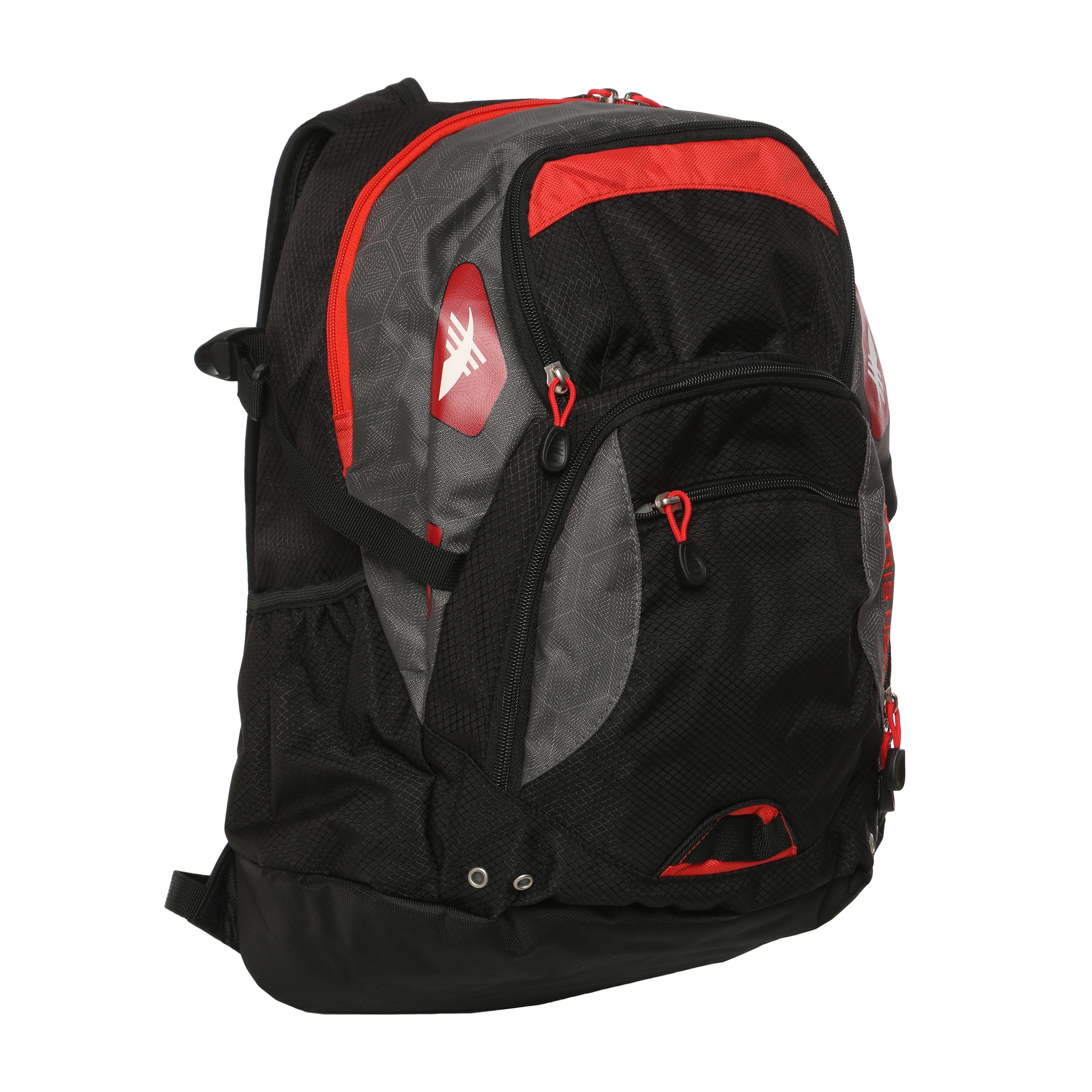 High Sierra Black/ Tech Hex Scrimmage Daypack