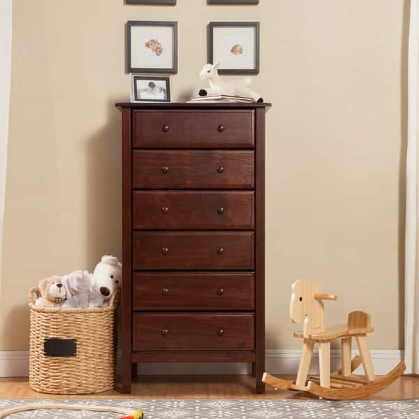 Shop Davinci Jayden 6 Drawer Tall Dresser Free Shipping Today