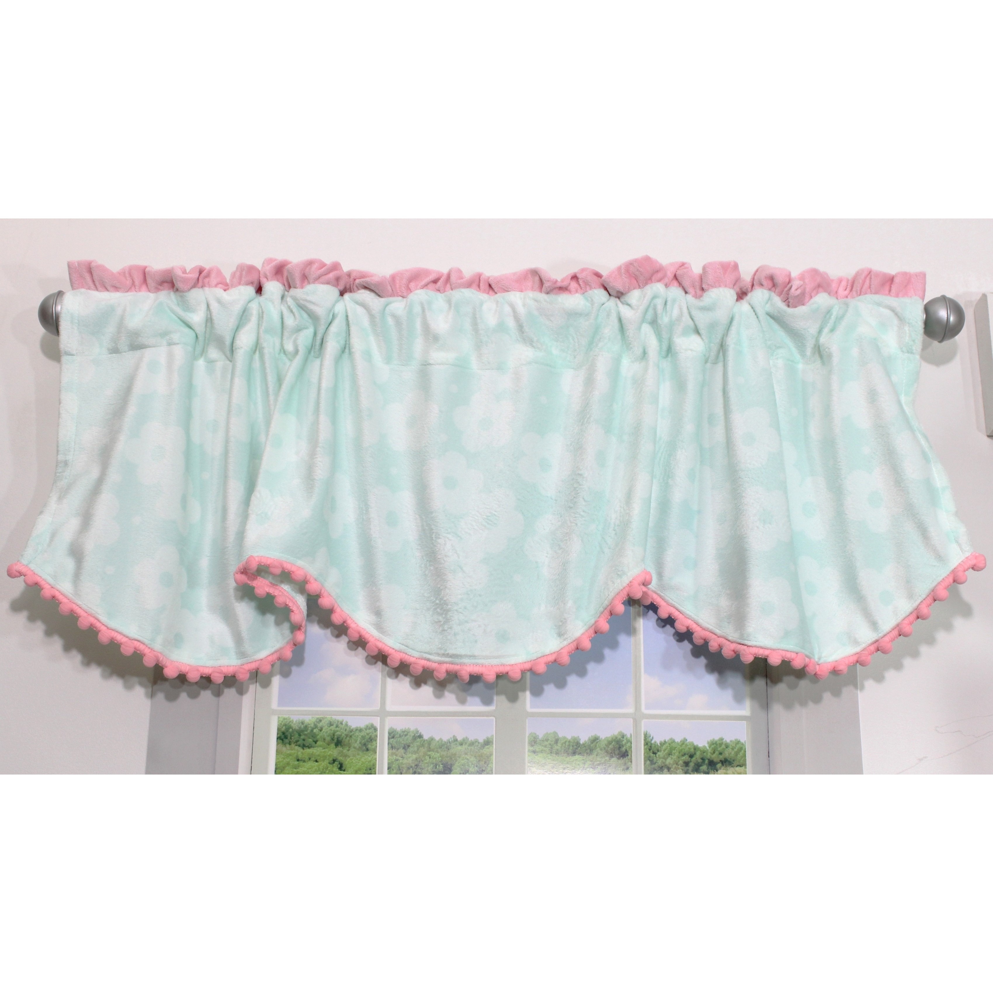 Nurture Imagination Wings Nursery Window Valance