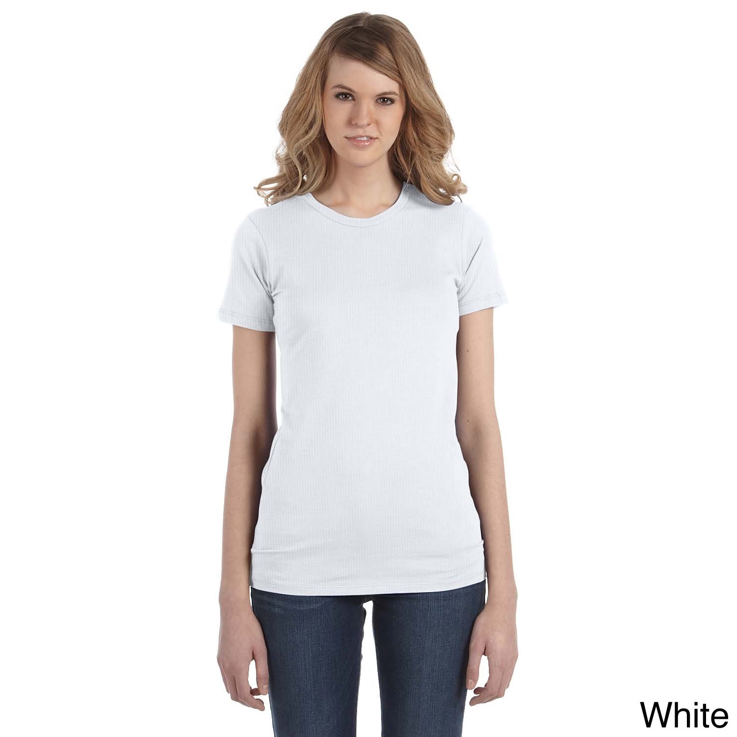 Alternative Alternative Womens Tear away Basic Crew Neck Top White Size L (12  14)