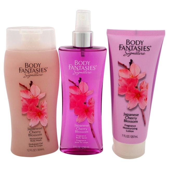 Japanese Cherry Blossom 3 Pc Gift Set