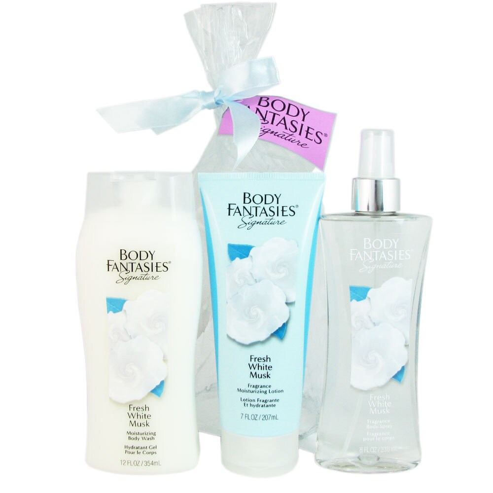 Body Fantasies Fresh White Musk 3-piece Set