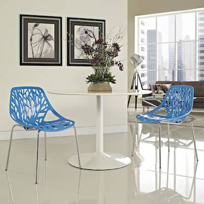 Stencil Blue Dining Chair (Set of 2)