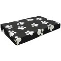 GoPetClub Black/White Orthopedic Memory Foam Pet Bed