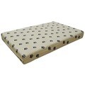 Go Pet Club Paw Print Orthopedic Memory Foam Pet Bed