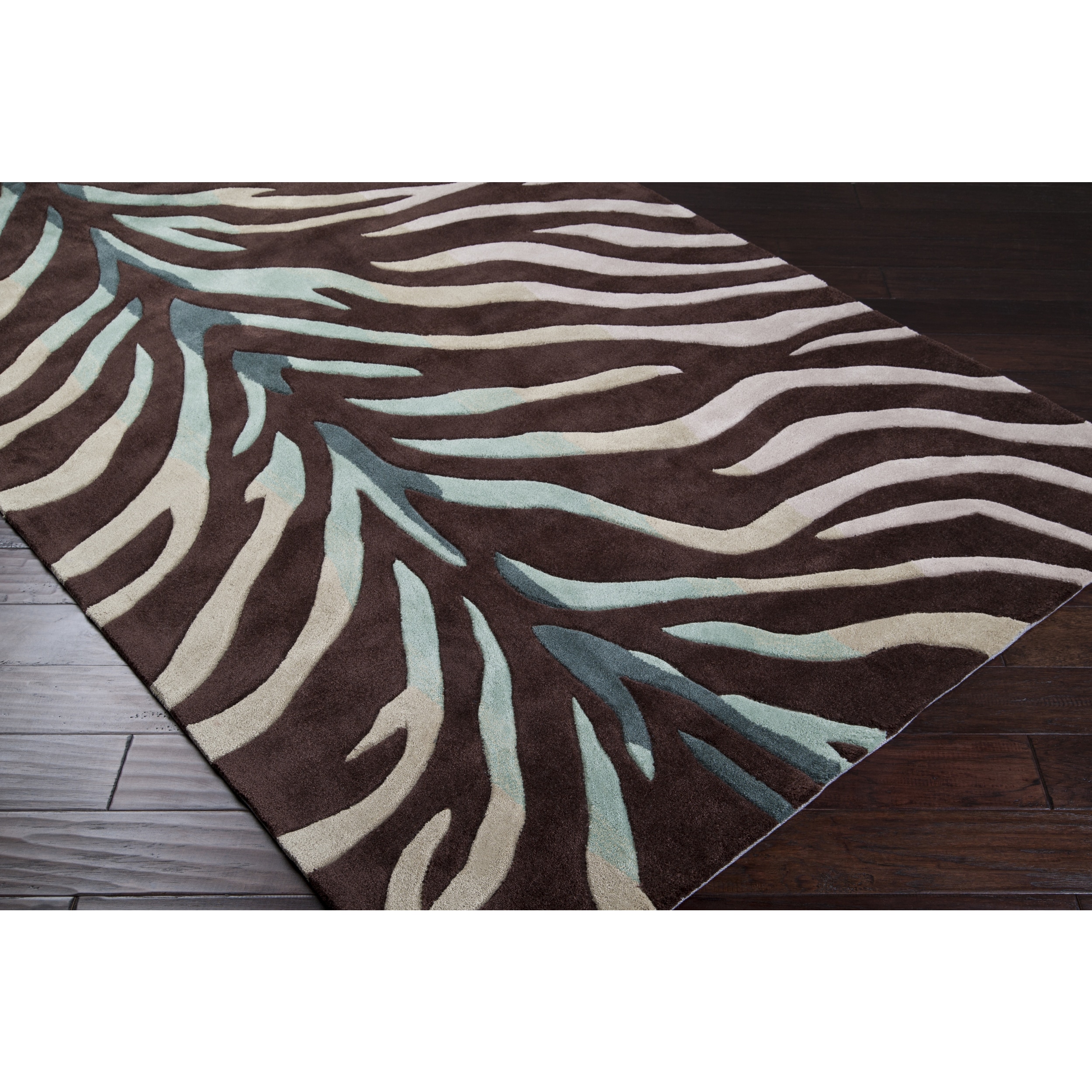 Hand tufted Holland Animal Brown Area Rug (8 X 11)