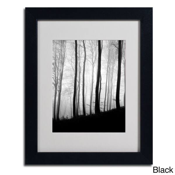 Philippe Sainte-Laudy 'Black Lines' Framed Matted Art - Overstock - 8929272