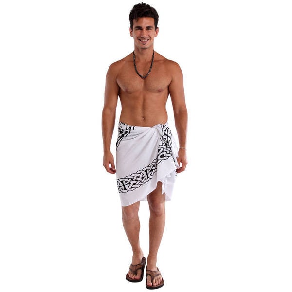 Shop Handmade 1 World Sarongs Men's Horses Celtic Sarong (Indonesia ...