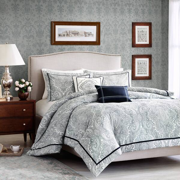 Harbor House Naples 3piece Cotton Duvet Cover Set Multicolor