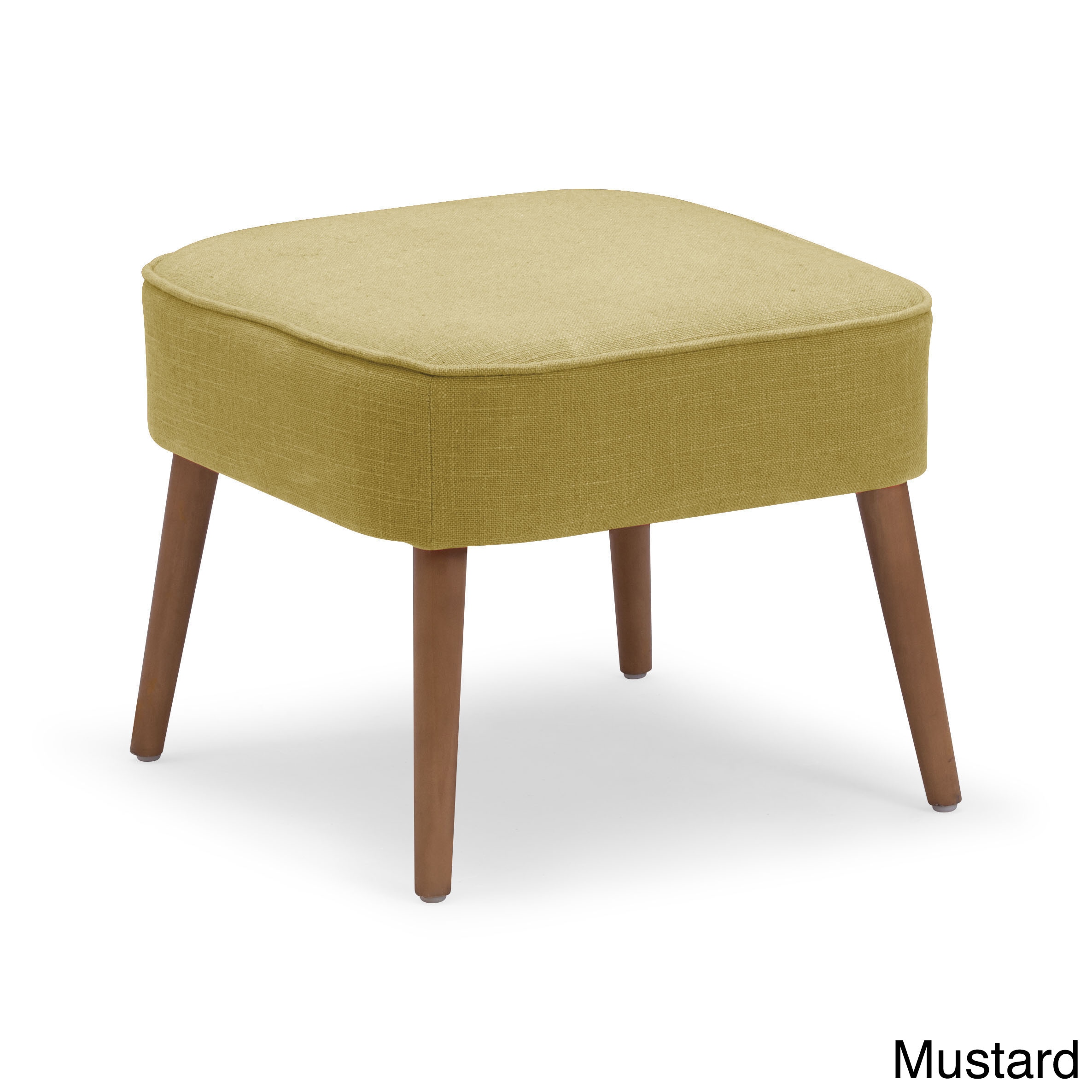 Zuo Buckeye Retro Wood Ottoman