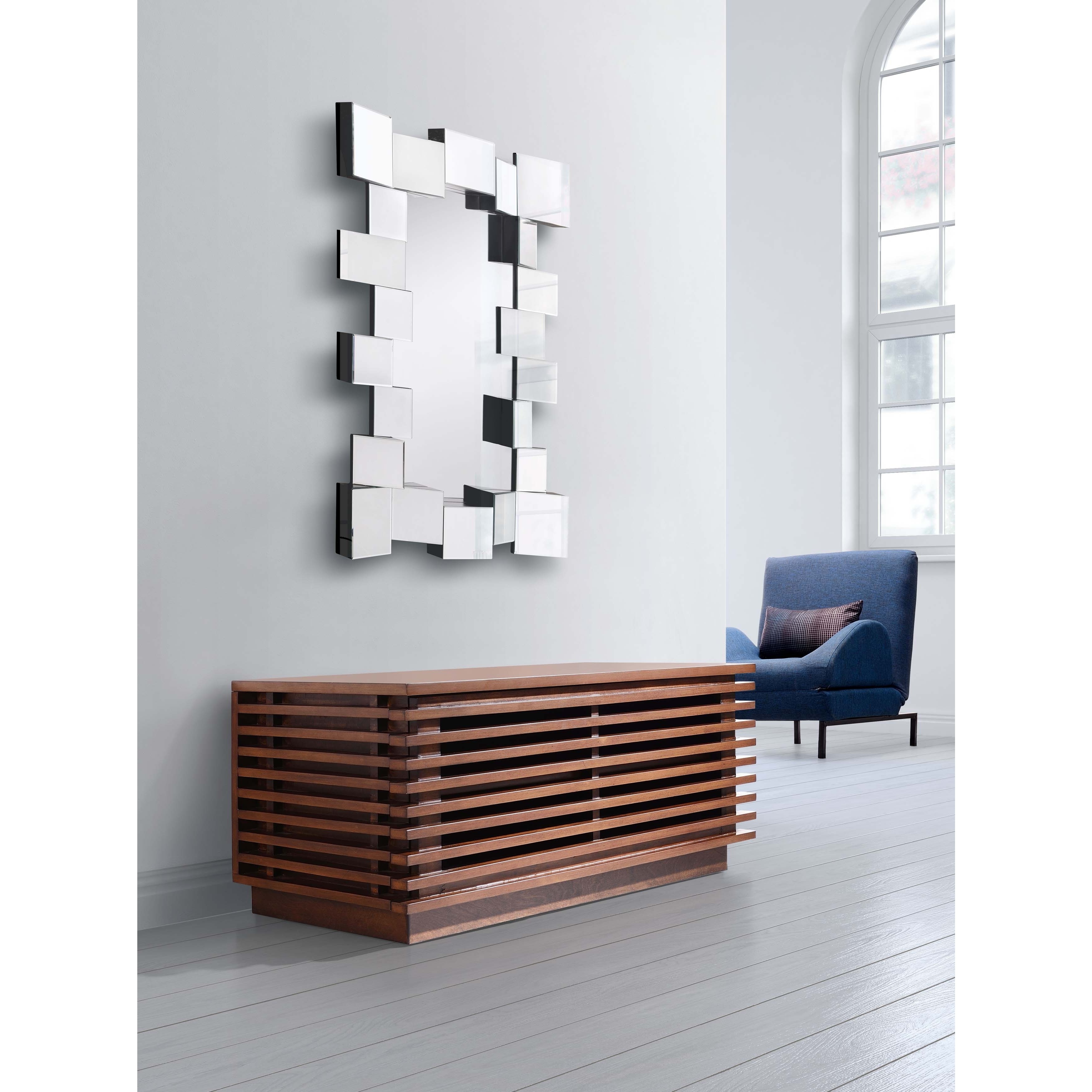 Centurian Multi square Border Geometric Mirror