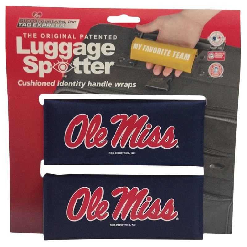 The Original Patented Ncaa Mississippi Ole Miss Luggage Spotter (set Of 2)