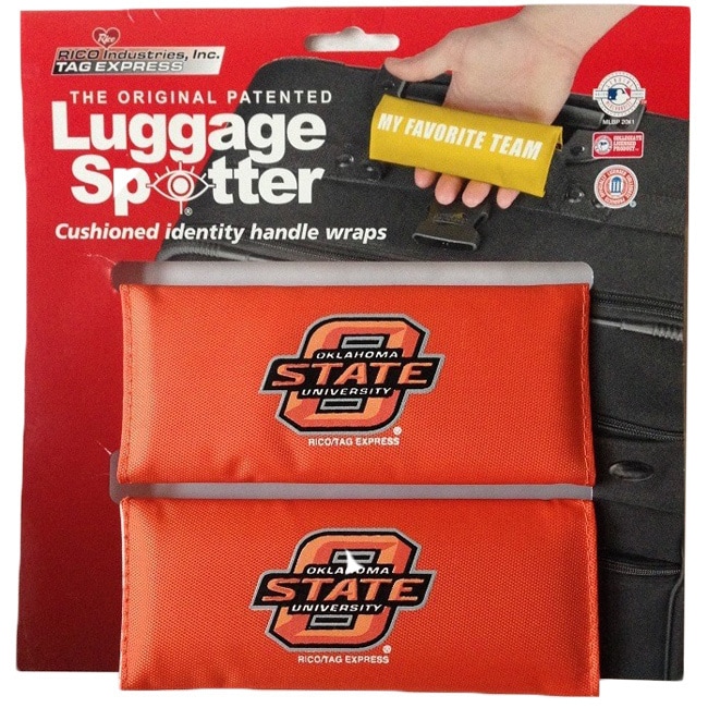 The Original Patented Ncaa Oklahoma State University Luggage Spotter (set Of 2)