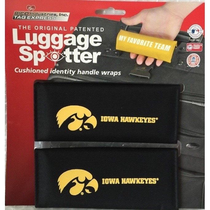 The Original Patented Ncaa Iowa Hawkeyes Luggage Spotter (set Of 2)