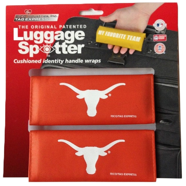 The Original Patented Ncaa Texas Longhorns Luggage Spotter (set Of 2)