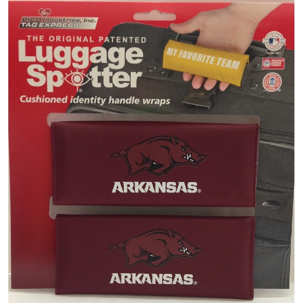 The Original Patented Ncaa Arkansas Razorbacks Luggage Spotter (set Of 2)