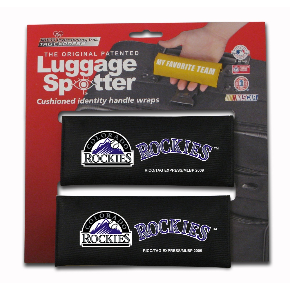 The Original Patented Mlb Colorado Rockies Luggage Spotter (set Of 2)