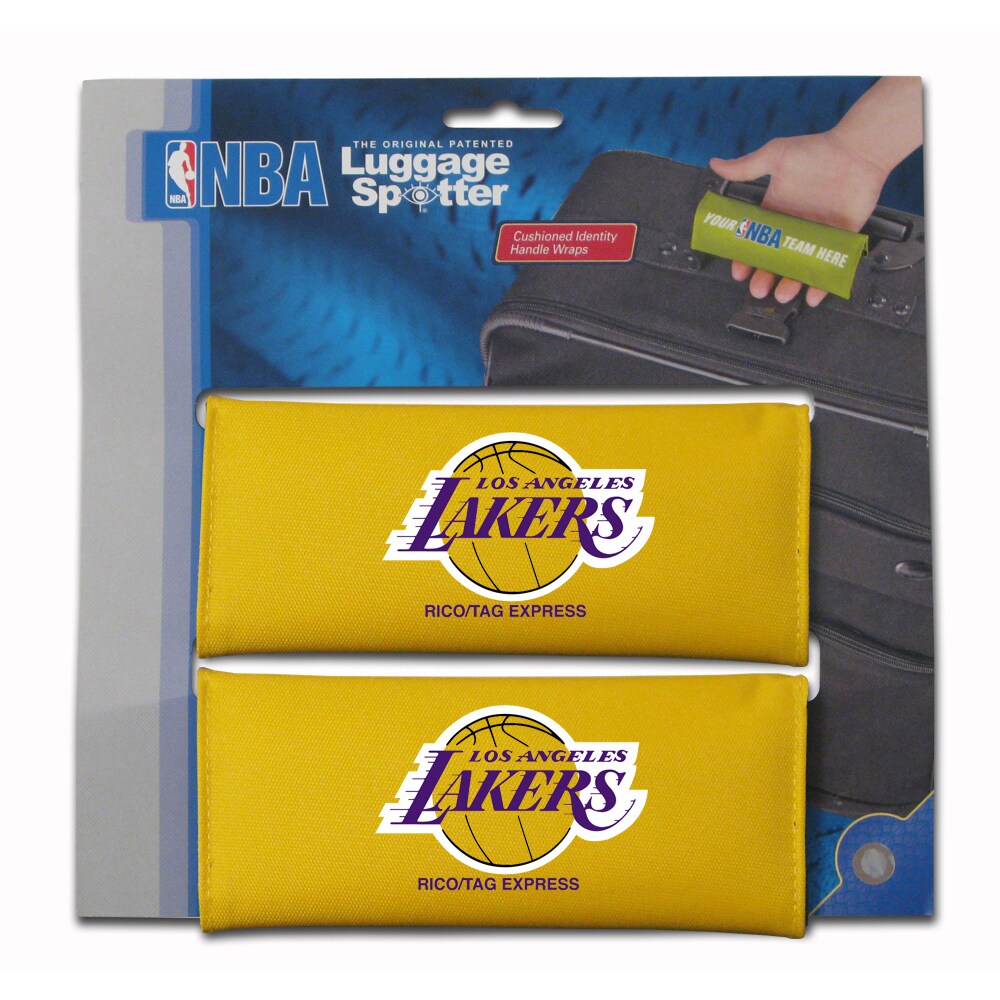 The Original Patented Nba Los Angeles Lakers Luggage Spotter (set Of 2)