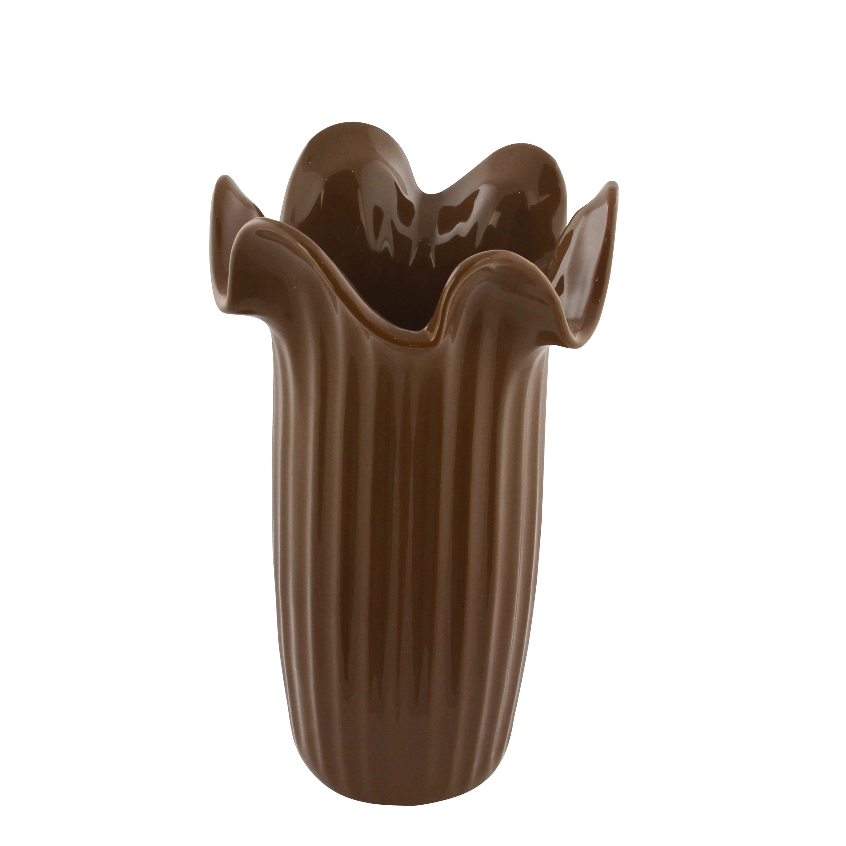 Coffee Sienna Vase