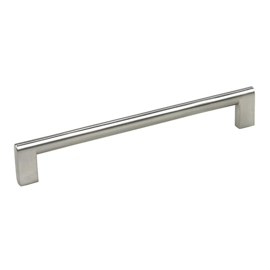 Contemporary 8 1/8 inch Key Shape Design Stainless Steel Finish Cabinet Bar Pull Handle (case Of 10)