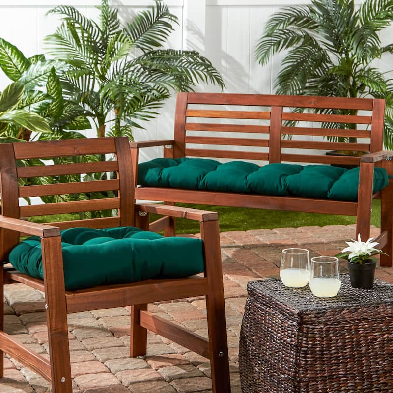 Driftwood Sunbrella 46-inch Outdoor Swing/Bench Cushion by Havenside Home