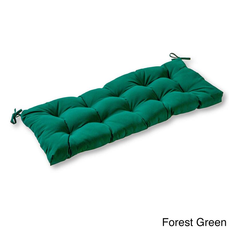 Driftwood Sunbrella 46-inch Outdoor Swing/Bench Cushion by Havenside Home - Forest Green