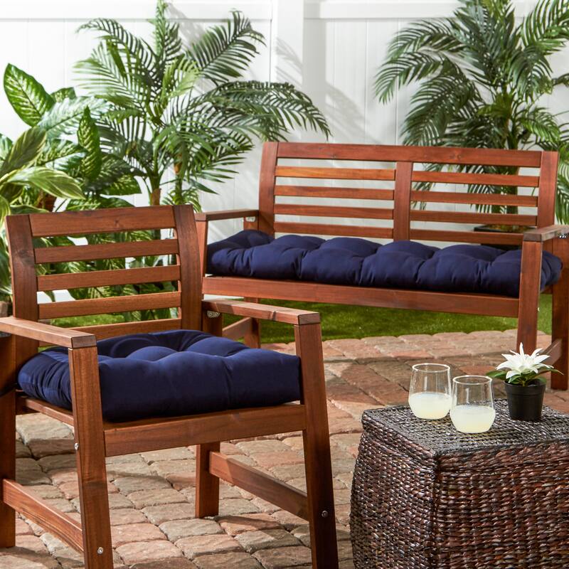 Driftwood Sunbrella 46-inch Outdoor Swing/Bench Cushion by Havenside Home