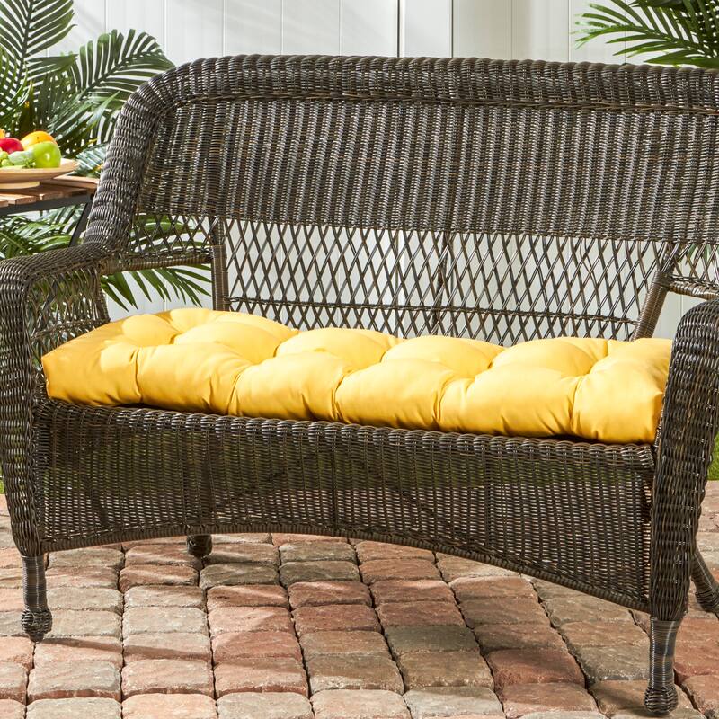 Driftwood Sunbrella 46-inch Outdoor Swing/Bench Cushion by Havenside Home