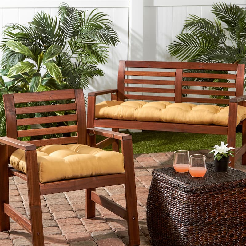 Driftwood Sunbrella 46-inch Outdoor Swing/Bench Cushion by Havenside Home