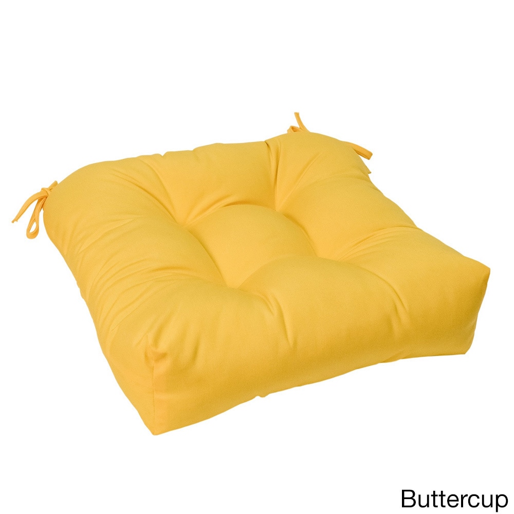 Sunbrella 20 inch Tufted Outdoor Chair Cushion