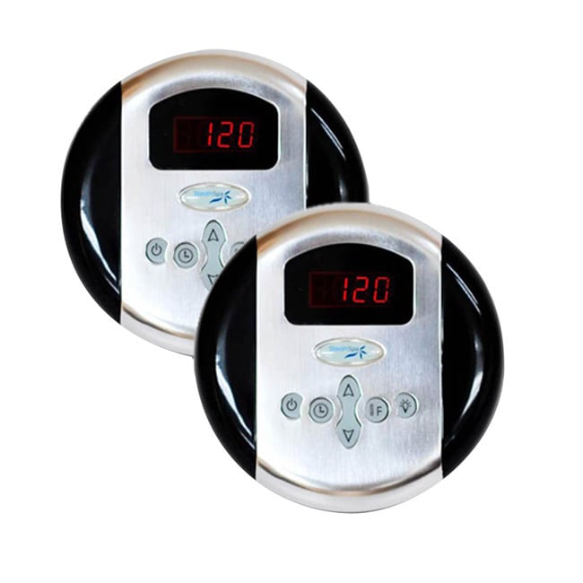 Steamspa Dual Control Panel Plus Two Memory Settingsin Chrome