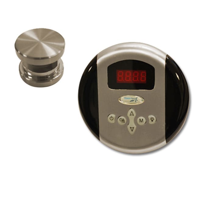 Steamspa Oasis Control Kit In Brushed Nickel