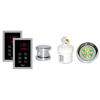 SteamSpa Royal Touch Pad Control Kit in Chrome