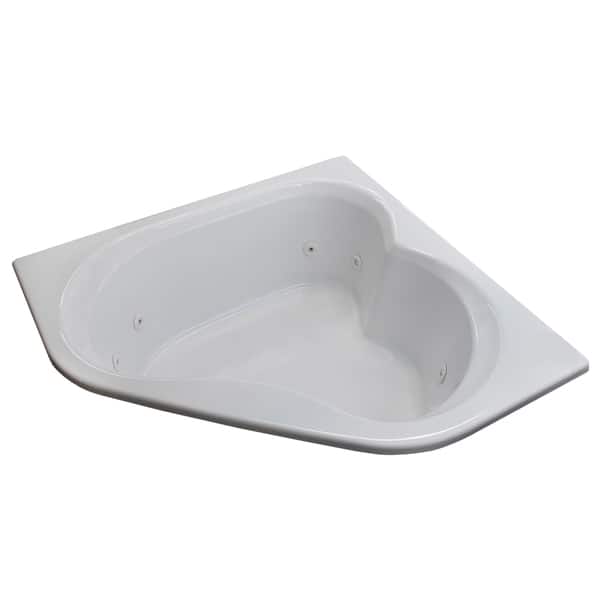 Shop Atlantis Whirlpools Cascade 60 X 60 Corner Whirlpool