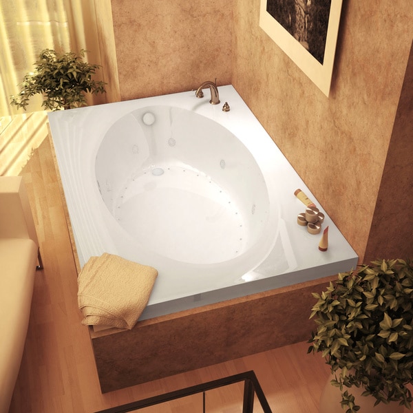 Atlantis Whirlpools Vogue 42 x 60 Rectangular Air & Whirlpool Jetted