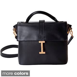 Top Rated Handbags Clearance Liquidation Our Best Isaac Mizrahi Liz Removable Tech Compartment Genuine Leather Satchel Handbag