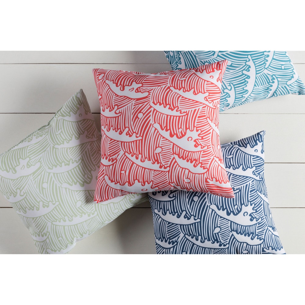 Aylah Solid Woven Cottage Coastal Throw Pillow - On Sale - Bed Bath &  Beyond - 36272296