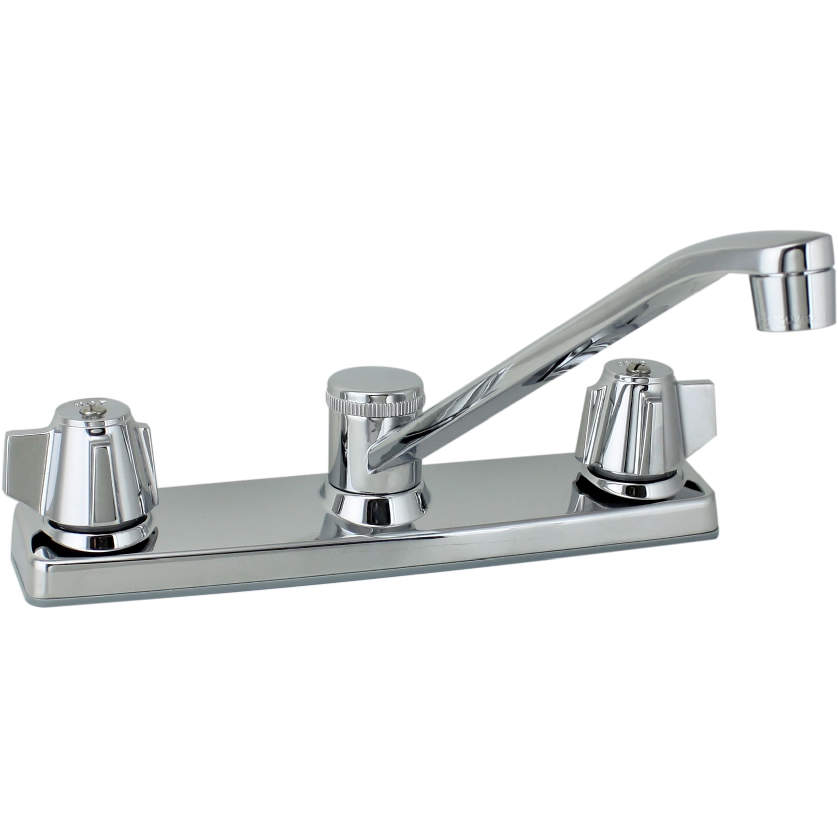 Price Pfister Pfirst Two handle Polished Chrome Centerset Kitchen Faucet