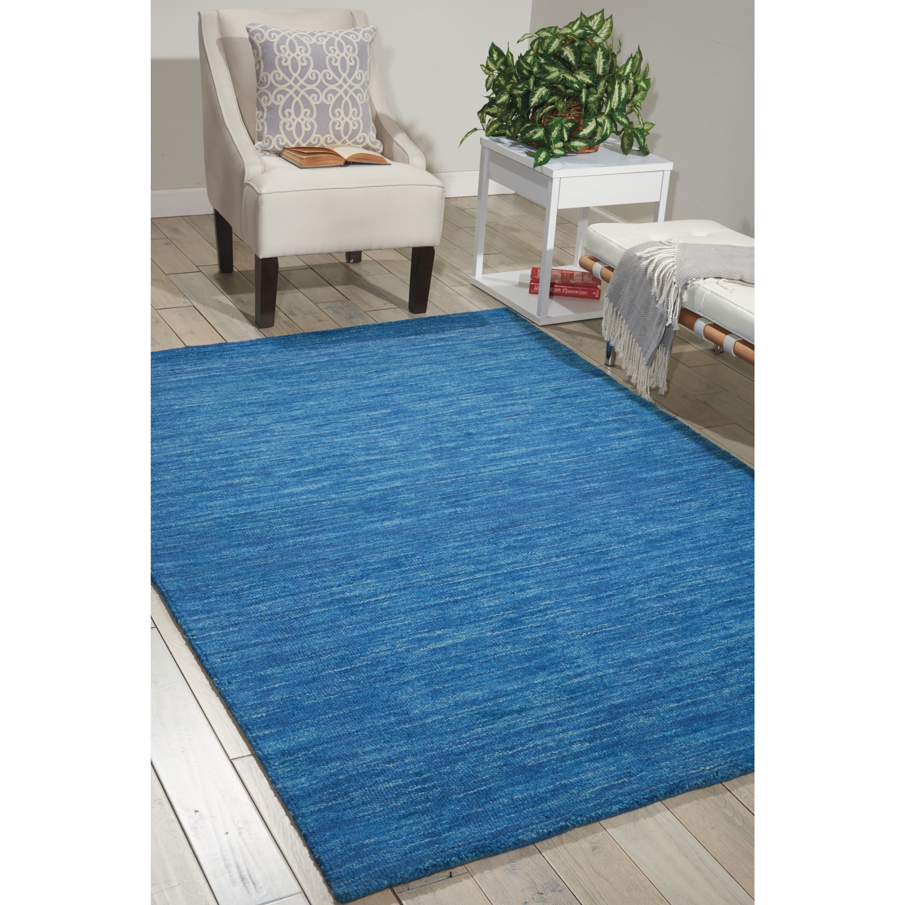 Waverly Grand Suite Ocean Wool Area Rug (8 X 106)