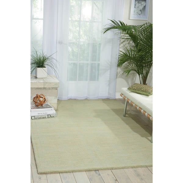 Waverly Grand Suite Mist Area Rug by Nourison (5' x 7'6) - 5' x 7'6"
