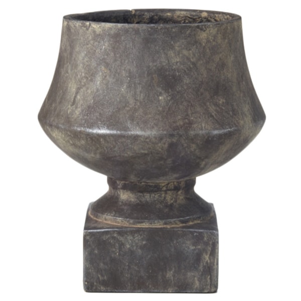 Sage & Co Small Square Grey Cement Planter